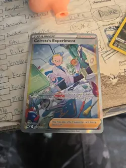 Colress's Experiment GG59/GG70 Crown Zenith Full Art Ultra Rare Pokemon Card NM - Image 1