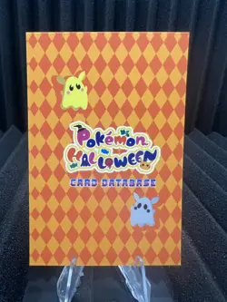 Zubat - Cracked Ice Holo - Card Database Halloween 2024 - Pokemon Card NM - Image 2