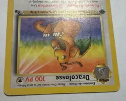 Pokemon 1st Edition Dracolosse - French Dragonite 19/62 Fossil 2000 Mod Play - Image 3