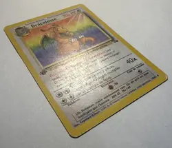 Pokemon 1st Edition Dracolosse - French Dragonite 19/62 Fossil 2000 Mod Play - Image 5