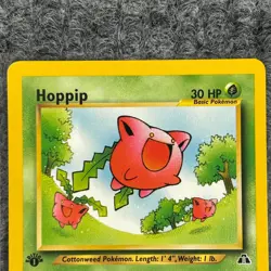 Vintage Pokemon Neo Discovery Hoppip 1st Edition 55/75 Common NM/Mint - Image 3