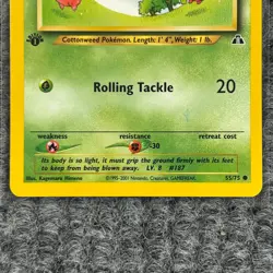 Vintage Pokemon Neo Discovery Hoppip 1st Edition 55/75 Common NM/Mint - Image 4