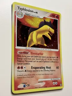 Pokemon D&P: Mysterious Treasures Set - Typhlosion Holo # 16/123 LP - Image 2