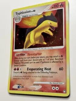 Pokemon D&P: Mysterious Treasures Set - Typhlosion Holo # 16/123 LP - Image 3