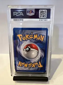 Pokemon TCG Brock's Rhydon Gym Heroes 2/132 Holo Unlimited Rare PSA 8 - Image 2