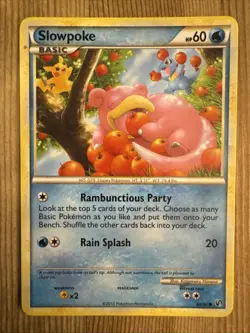 Pokemon TCG Slowpoke Undaunted 66/90 Regular NM - Image 1