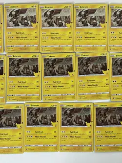 Zekrom 010/025 Pokemon Celebrations 25th Anniversary Holo Lot of (14) - Image 3