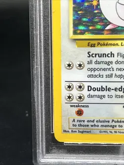 Pokemon TCG Chansey Base Set 3/102 Holo Unlimited Holo Rare PSA grade 7 👀 - Image 4