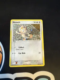 Pokemon TCG: FireRed & LeafGreen- Meowth 69/112 Reverse Holo - Image 1