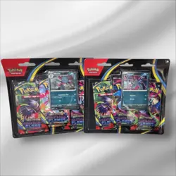 Pokemon Phantasmal Flames -Set of 2- Sneasel/Weavile 3-Pack Blister Sealed - Image 1