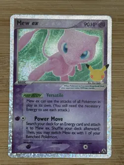 Mew ex 88/92 - Celebrations 25th Anniversary Holo Rare Pokemon TCG - NM - Image 1