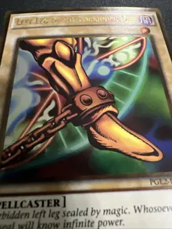Left Leg Of The Forbidden One Ultra Rare 1st Edition PGL2-EN023 Yugioh Exodia - Image 2