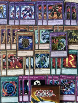 YuGiOh Jaden Classic Elemental Hero Fusion Deck &Secret Rare Collection+Game Mat - Image 3