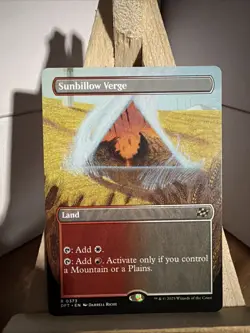 2025 MTG Sunbillow Verge (Borderless) Rare Regular #373 Aetherdrift NM-MT Look! - Image 2