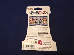Pokemon TCG XY Evolutions x1 Sleeved English Booster Blister Pack New 10 Cards - Image 3
