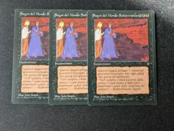 1x Underworld Dreams MTG Magic the Gathering Legends LP Italian - Image 1