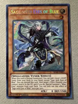 Sage With Eyes Of Blue BLLR-EN055 1st Edition NM - Image 1