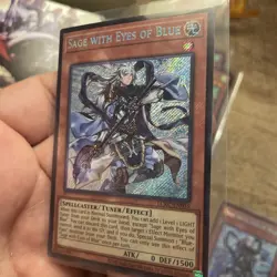 Sage With Eyes Of Blue LCKC-EN015 Unlimited Secret Rare NM +Bonus FREE SHIPPING! - Image 3