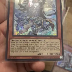 Sage With Eyes Of Blue LCKC-EN015 Unlimited Secret Rare NM +Bonus FREE SHIPPING! - Image 4