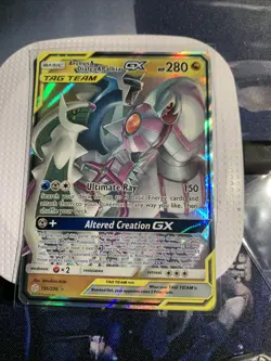 Pokemon Arceus Dialga Palkia GX Cosmic Eclipse Tag Team Card 156/236 - Image 3