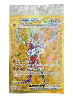 Cinderace ex 163 Sv: Scarlet & Violet Promo Cards Holo - SEALED - Image 1