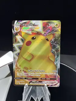 Pokemon Pikachu TCG VMAX Vivid Voltage 044/185 Regular Ultra Rare Card NM - Image 1