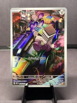 Pokemon TCG Vroom 206/197 Obsidian Flames Illustration Rare Full Art Holo NM/M - Image 1