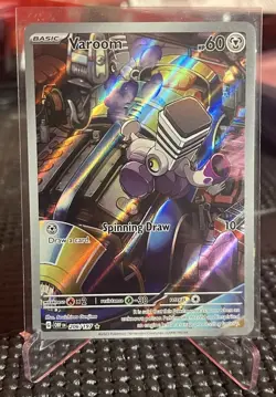 Vroom 206/197 NM Holo Illustration Rare Obsidian Flames 2023 Pokemon TCG - Image 1