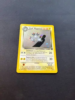 Pokemon Dark Magneton 11/82 Team Rocket Set Holo w/ Swirl Mint - NM - Image 5