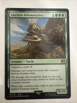 MTG Ancient Adamantoise 0172 Regular Final Fantasy FIN NM - Image 1