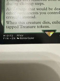 MTG Ancient Adamantoise 0172 Regular Final Fantasy FIN NM - Image 2