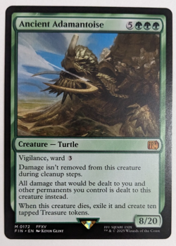 Ancient Adamantoise (0172) Final Fantasy FIN, Magic MtG, Regular - NM! - Image 1