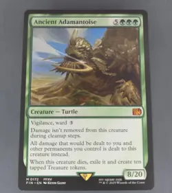 Ancient Adamantoise / MTG / Magic the Gathering / Final Fantasy / 172 / FIN / NM - Image 1