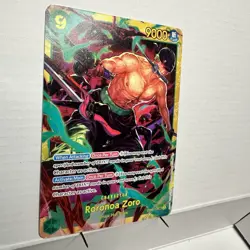 Roronoa Zoro, OP06-118, SEC, english, one piece card, NIJIMAARC /Tag Zoro Juurou - Image 3