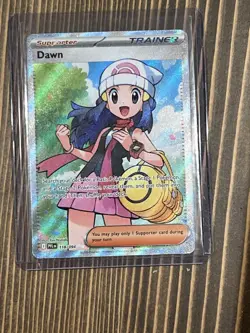 Pokemon TCG Dawn Full Art Trainer Holo Card 118/094 Me02: Phantasmal Flames - Image 1