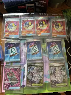 10x Card Mega Dream ex Pokemon Lot Super Rare High Class Pack Fresh Japanese - Image 1