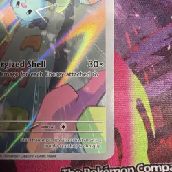 Pokemon Card TCG: Card Dewott 106/086 White Flare Illustration Rare Near Mint - Image 4