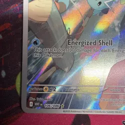 Pokemon Card TCG: Card Dewott 106/086 White Flare Illustration Rare Near Mint - Image 5