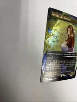 Aerith Last Ancient Borderless Chocobo Track Foil Card #0471 MTG LP - Image 5