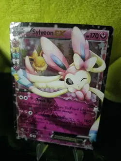Pokemon Sylveon EX Generations RC21/RC32 Ultra Rare Full Art Holo 170 HP Card - Image 2