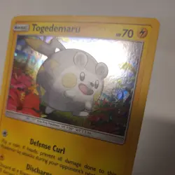 Togedemaru SM09 HOLO RARE Pokemon TCG Card NM 2017 - Image 3