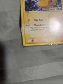 Pokemon Pikachu TCG EX Emerald Reverse Holo Card 60/106 - Image 2