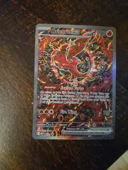 Oricorio EX #24 Mega Evolution Phantasmal Flames Black Star Promo Card NM #1 - Image 1