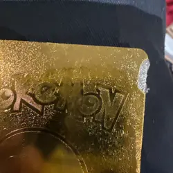 2022 CHARIZARD V SRL07-03 EVOLUTION GOLD FOIL FULL ART FAN ART POKEMON CARD - Image 3