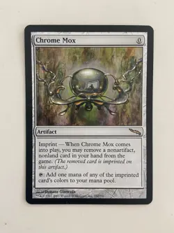 MINT!! Chrome Mox Mirrodin MTG - Image 1