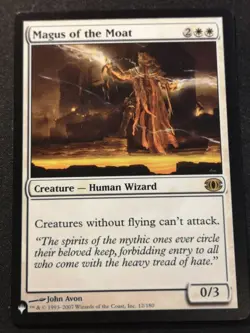 Magus Of The Moat - The List - MTG - EN - NM - 12/180 - Image 1