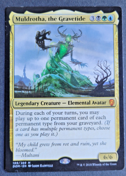 Muldrotha the Gravetide - 199 - LP - Dominaria (DOM) - MTG - Image 1