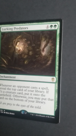 MTG Lurking Predators Commander 2016 enchantment NM - Image 2