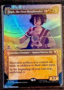 Toph, the First Metalbender (R 0353 Foil) - Image 1