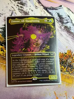 Zimone, All-Questioning - Foil - Showcase - DSK - MTG - EN - 0366 - Image 4
